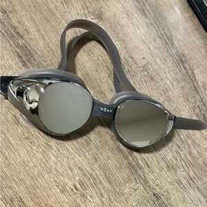 ROKA Silver Swim Goggles